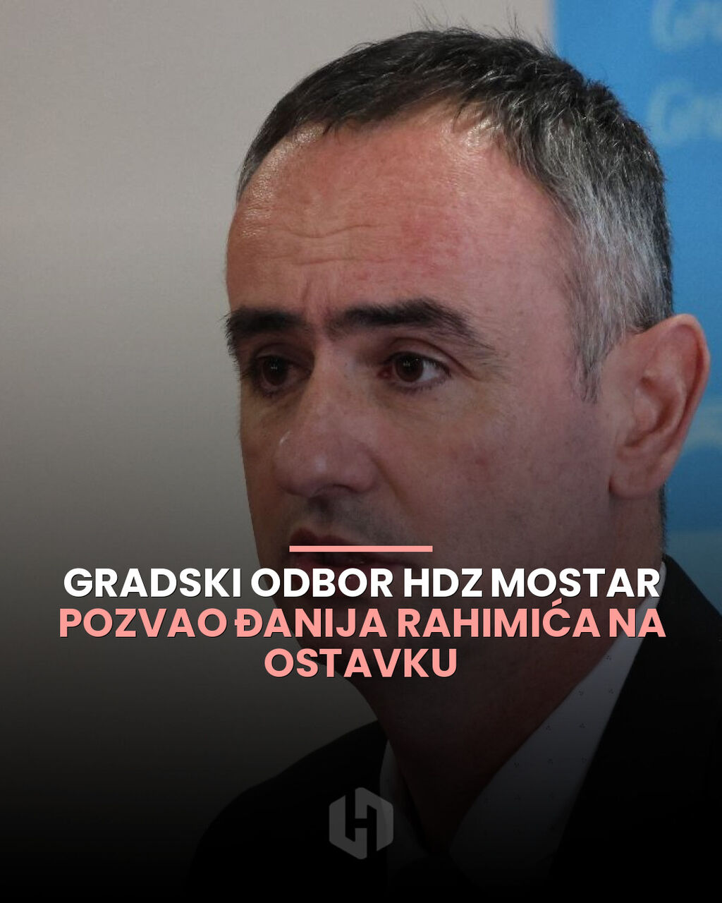 Gradski odbor HDZ Mostar pozvao Đanija Rahimića na ostavku