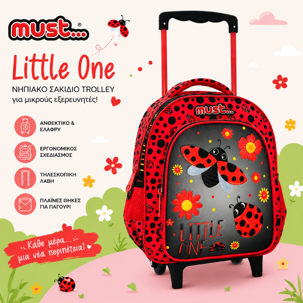 Must &Nu;&eta;&pi;&iota;&alpha;&kappa;ό &Sigma;&alpha;&kappa;ί&delta;&iota;&omicron; Trolley Little One &ndash; 000584998