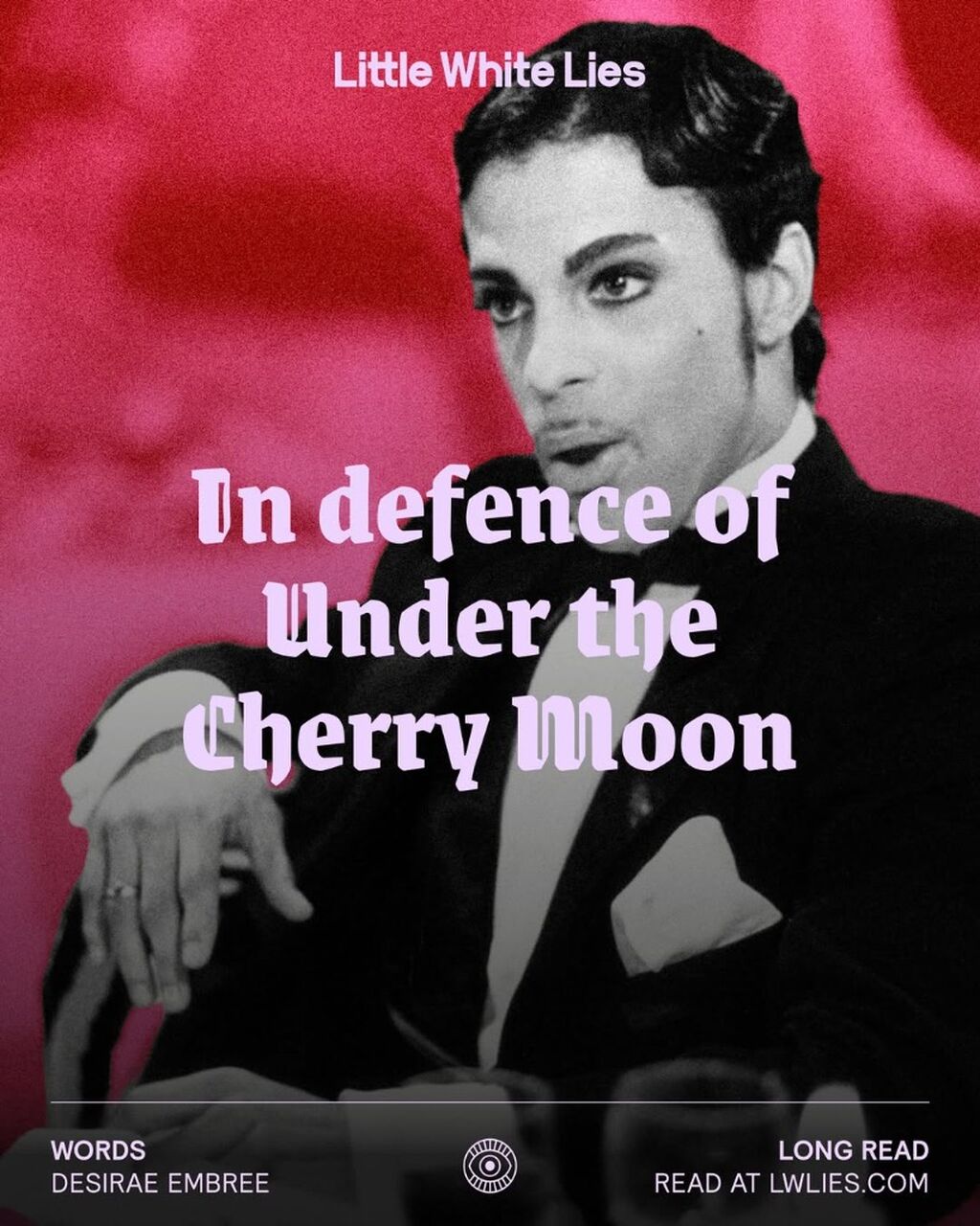 Define Auteur: In Defense of Under the Cherry Moon 