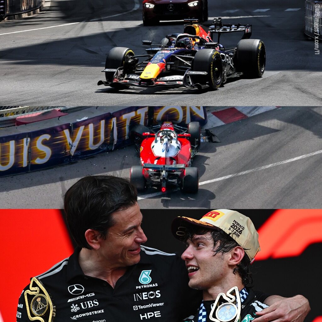 🚨Monaco im Ausnahmezustand!🚨 Verstappen raus, Leclerc crasht &ndash; Antonelli schreibt erneut Geschichte