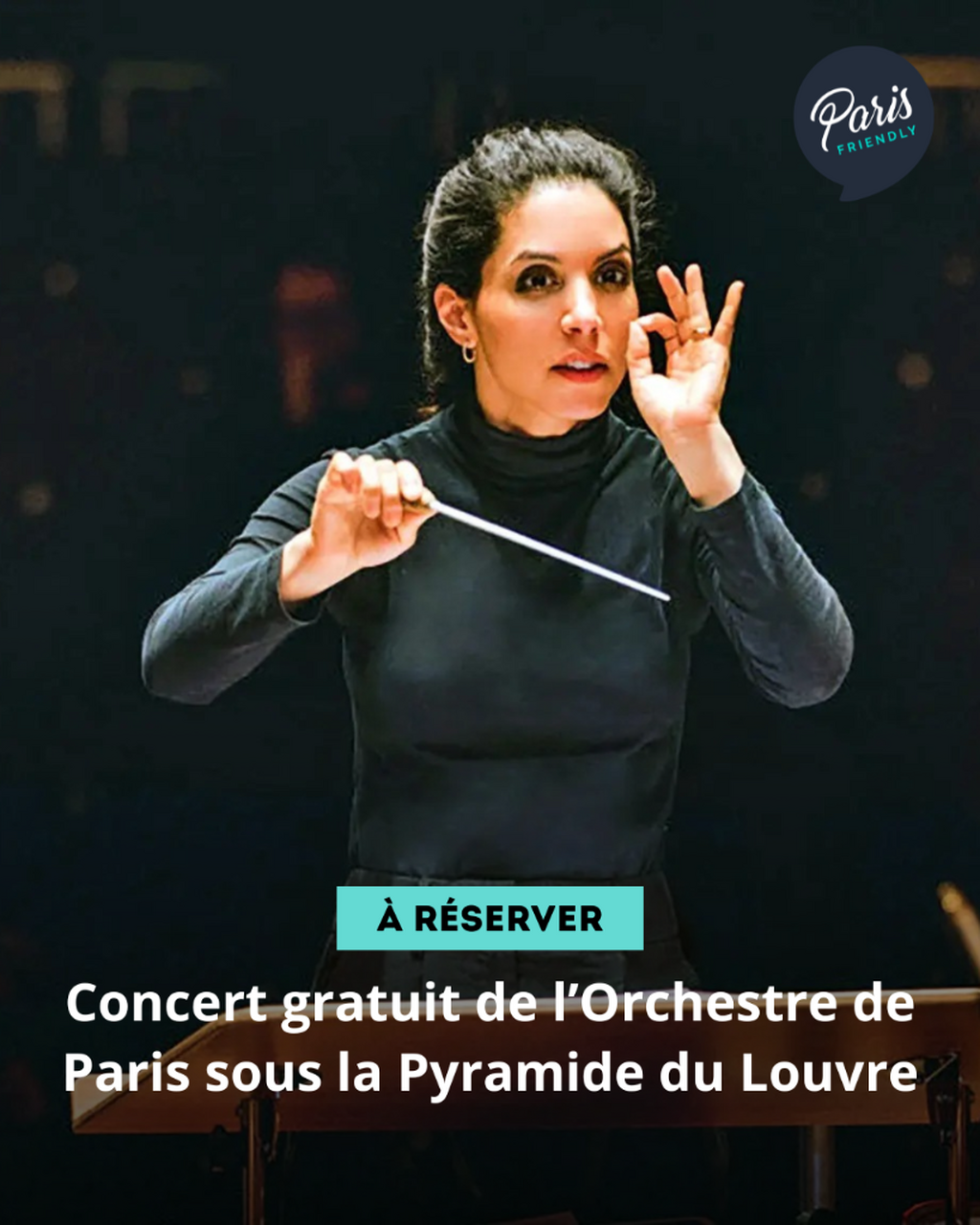 Concert gratuit de l&rsquo;Orchestre de Paris sous la Pyramide du Louvre
