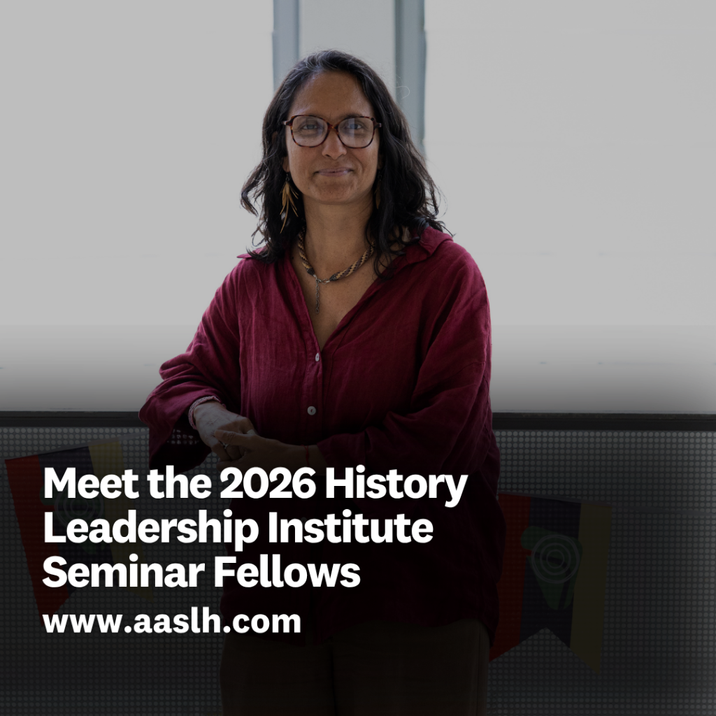Meet the 2026 History Leadership Institute Seminar Fellows
