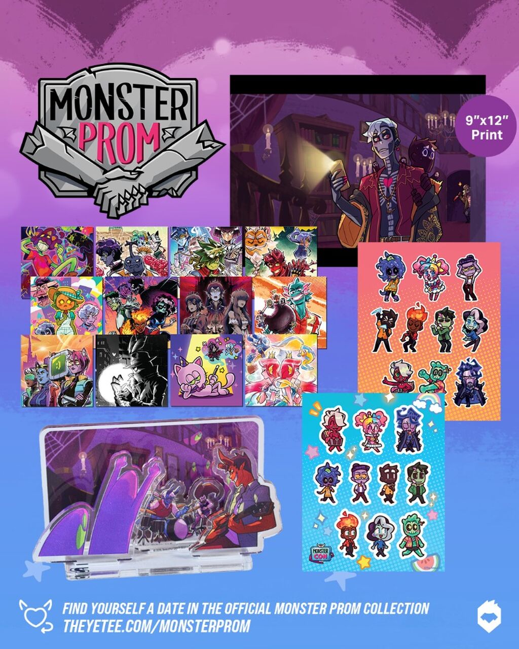 Summer School's Back in Session w/ New Monster Prom Merch!