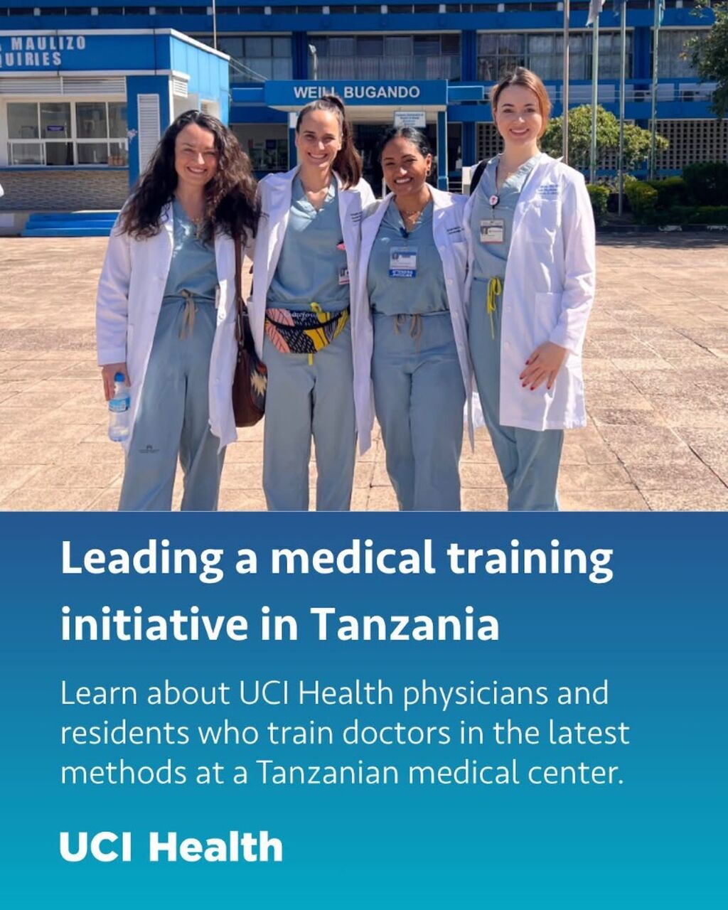Medical training in Tanzania