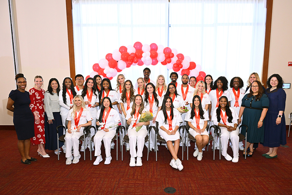 Nursing Graduates Celebrated at Pinning Ceremony