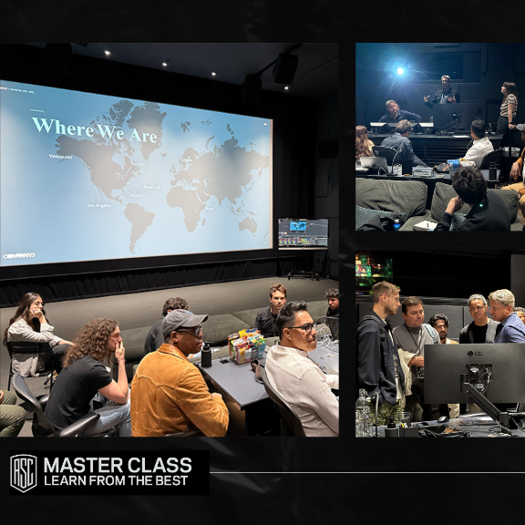 Shane Harris Leads ASC Master Class in Color Grading