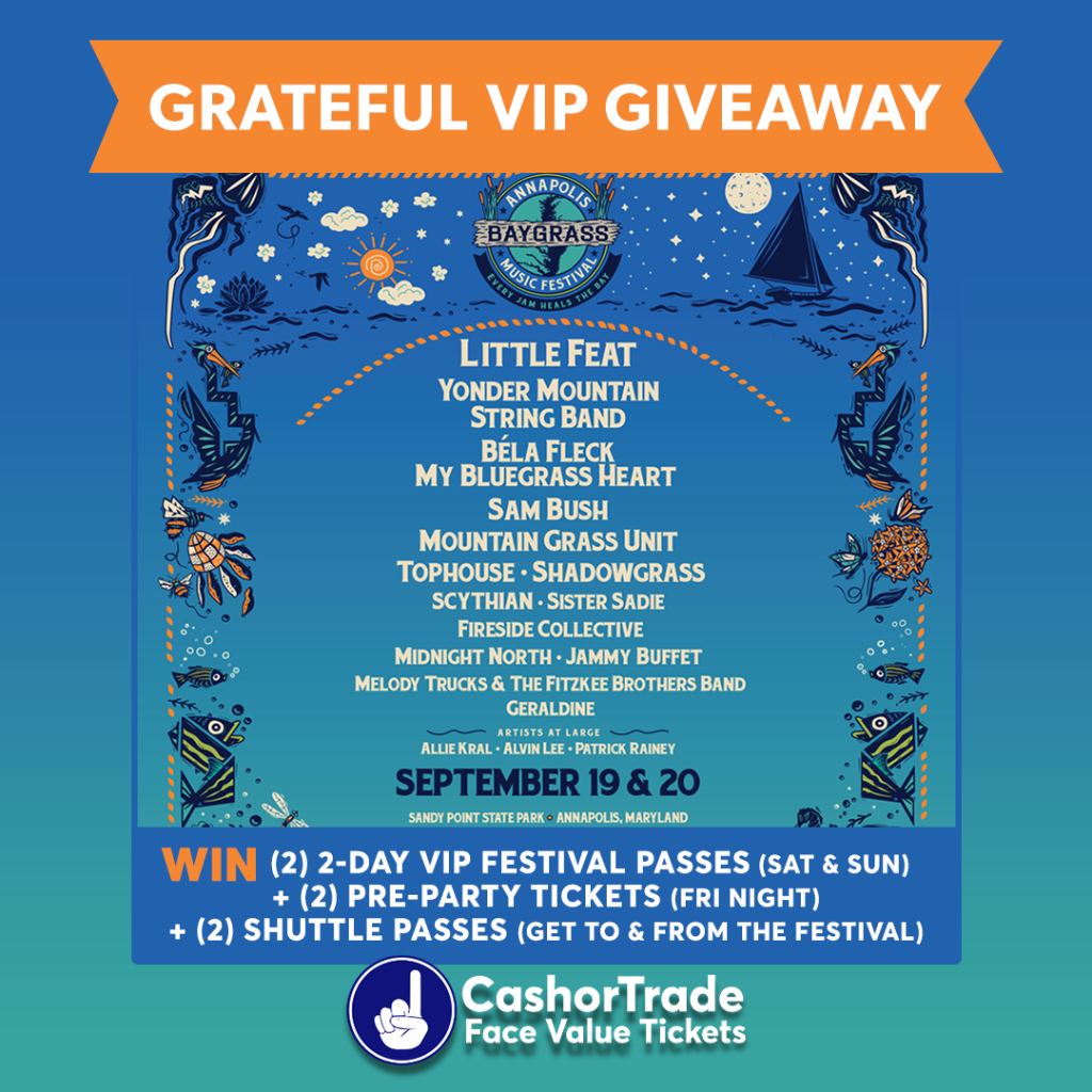 Win VIP tickets to Annapolis Baygrass Music Festival!