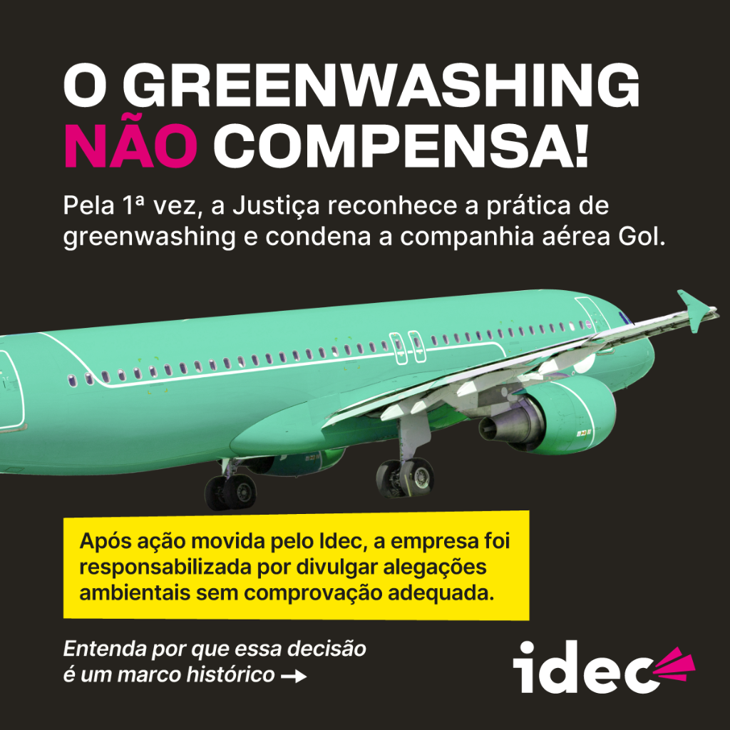 [Consumo Sustent&aacute;vel] Justi&ccedil;a condena Gol | Greenwashing