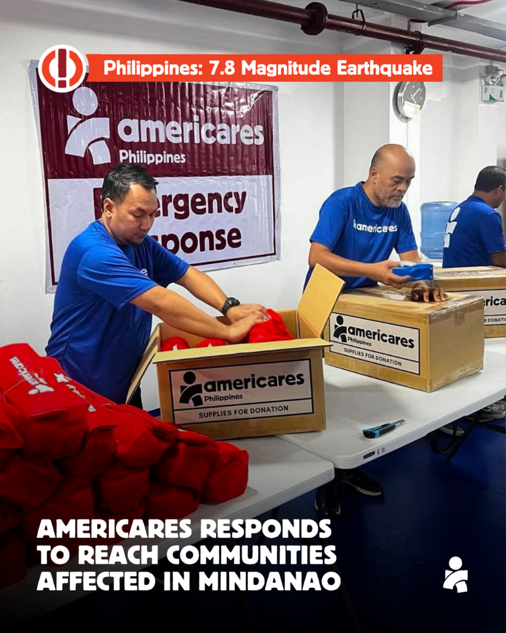 Americares responds to Reach Communities Affected in Mindanao