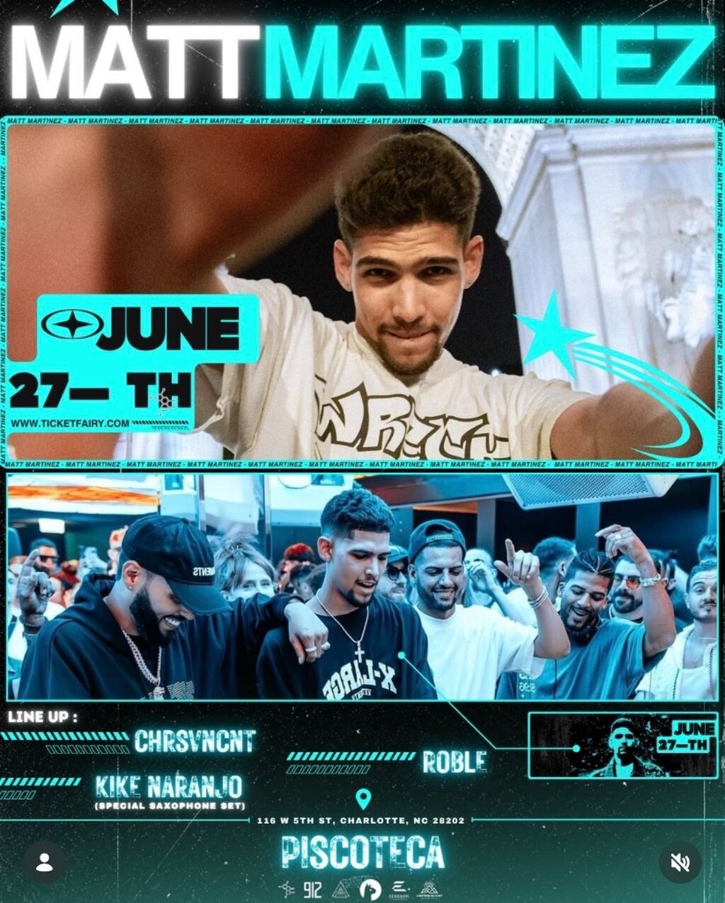 Matt Martinez @ Piscoteca (June 27)