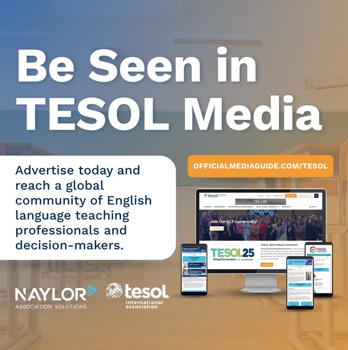 Explore tesol advertising opportunities through naylor