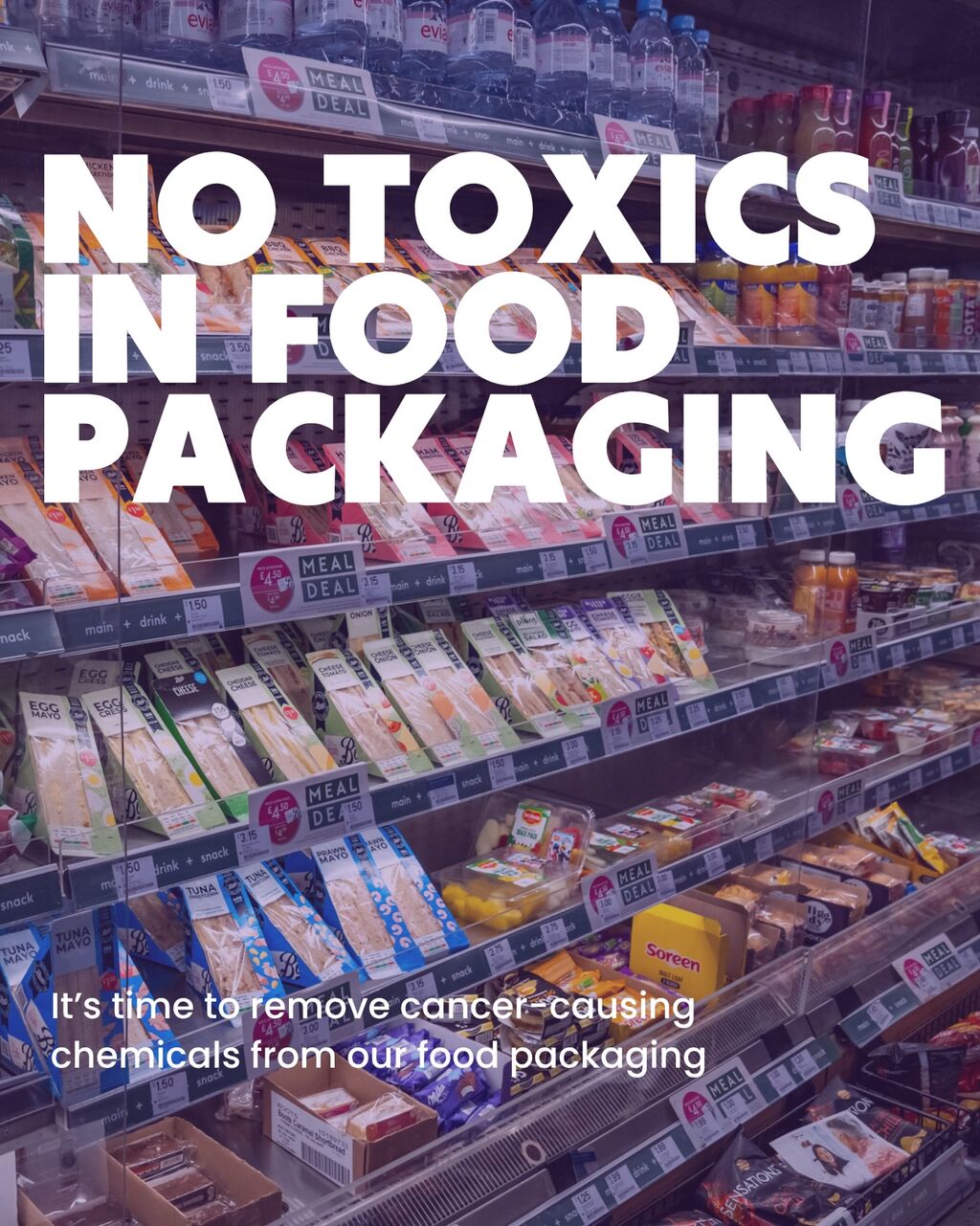 Press release: No Toxics in Food Packaging