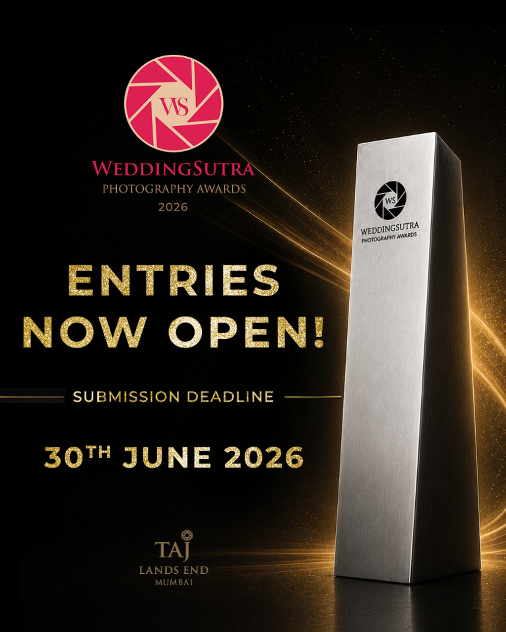 Submission Open - WeddingSutra Photography Awards 2026