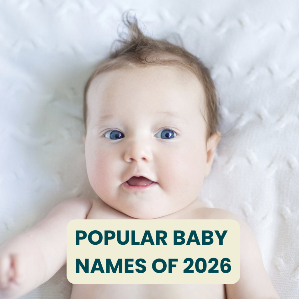 Most popular baby names of 2026