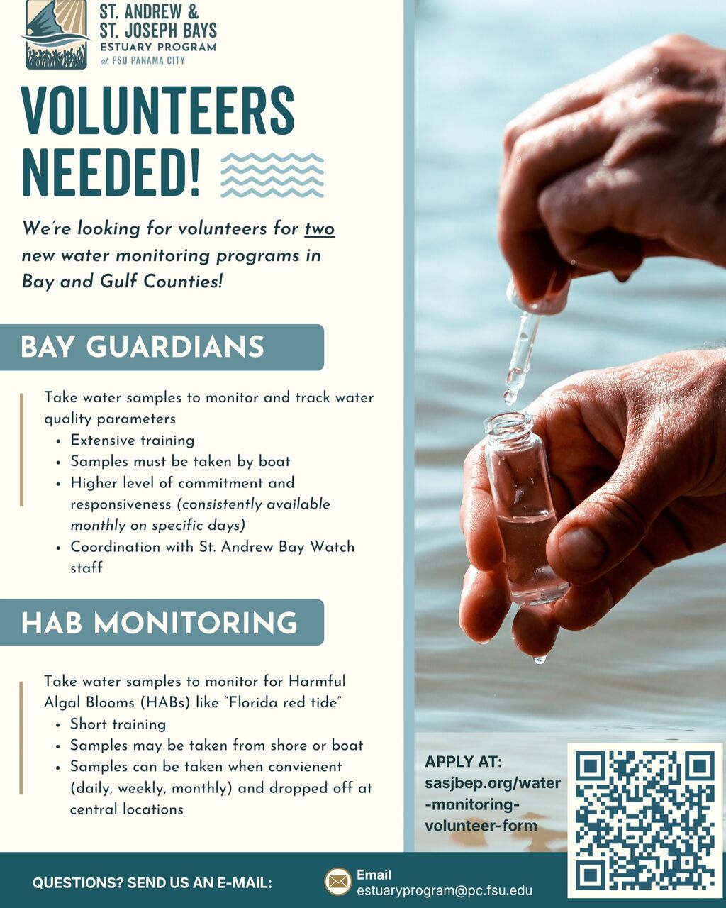 Water Monitoring Volunteer