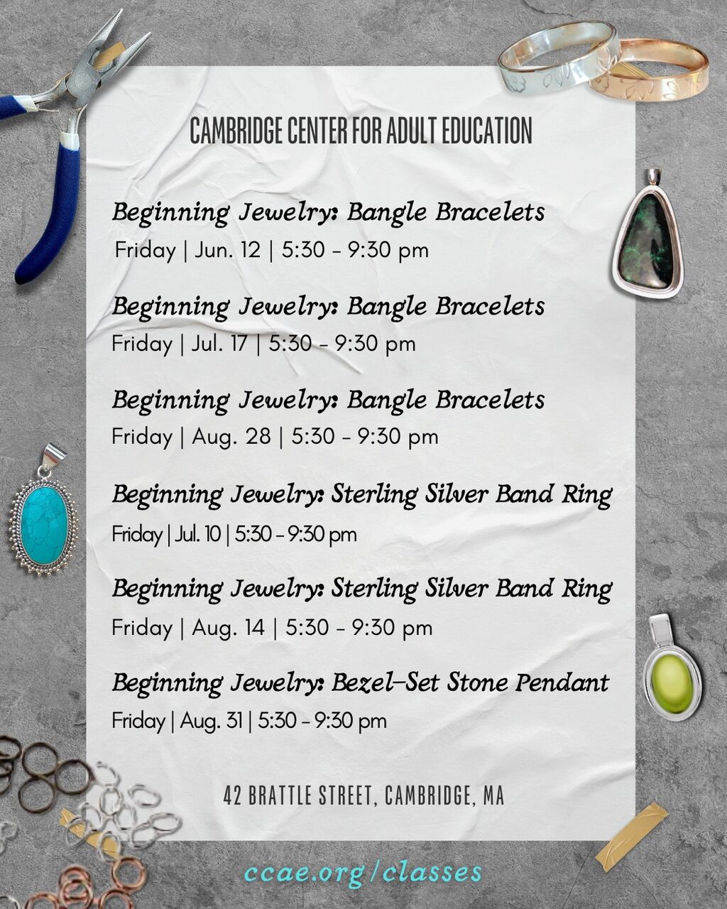 Jewelry-Making Classes