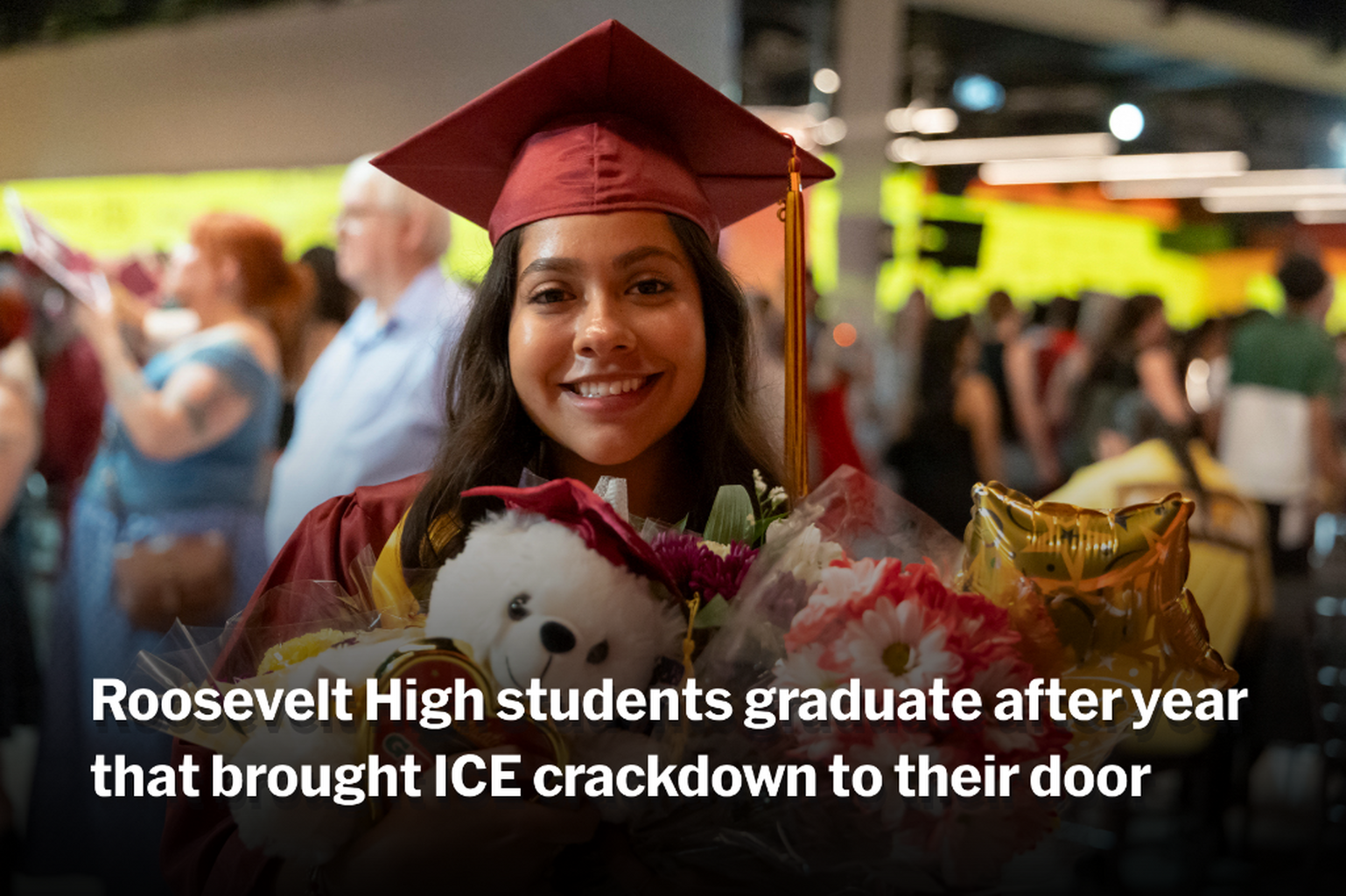 Students graduate after year that brought ICE to their doorstep