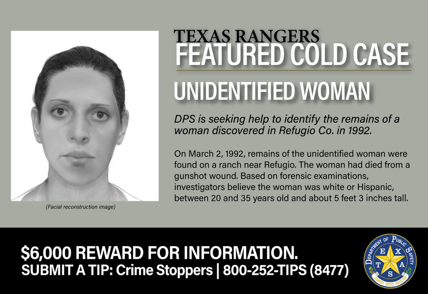 Refugio Co Cold Case Feature