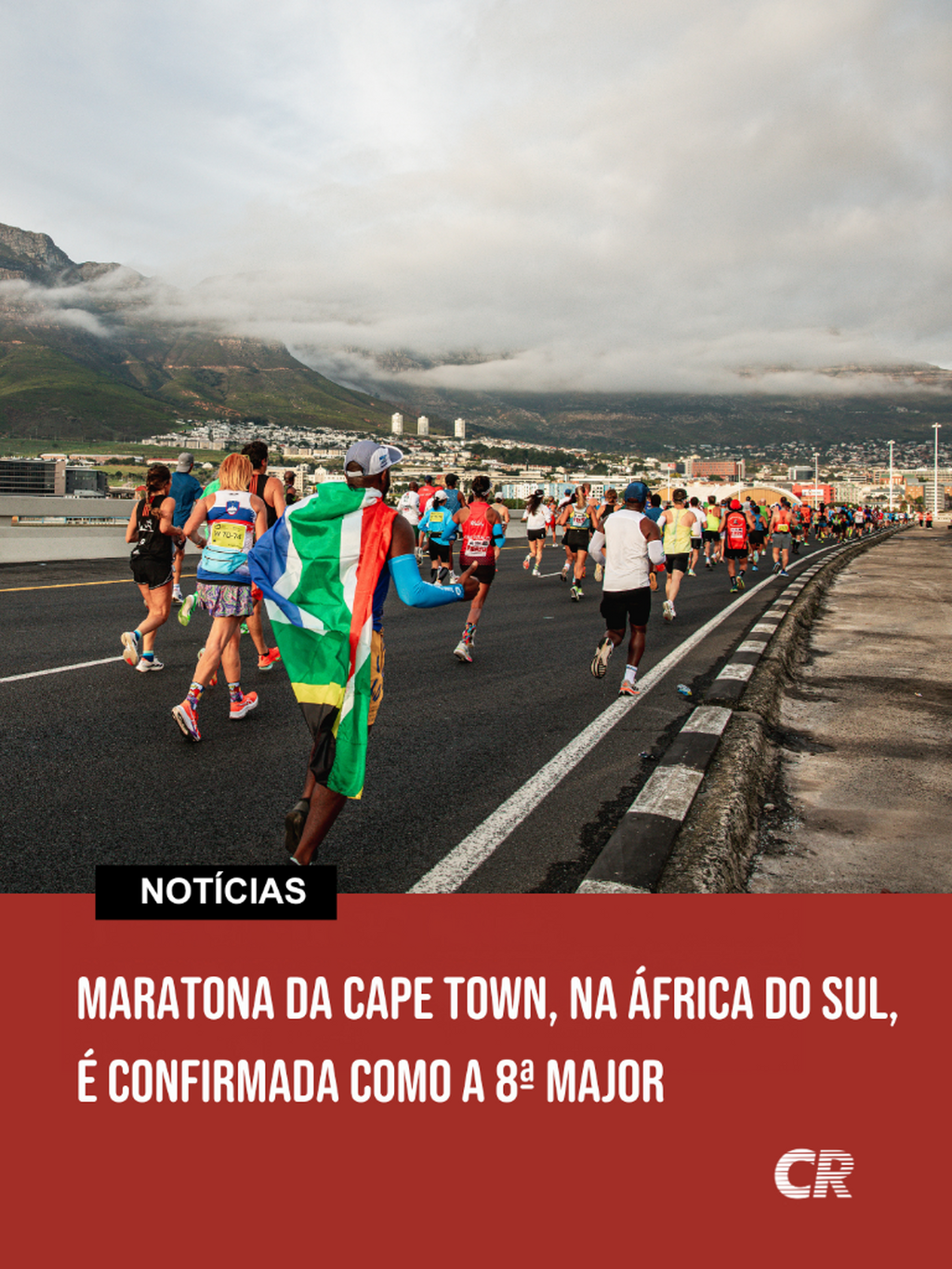 Maratona da Cape Town, na &Aacute;frica do Sul, &eacute; confirmada como a 8&ordf; Major