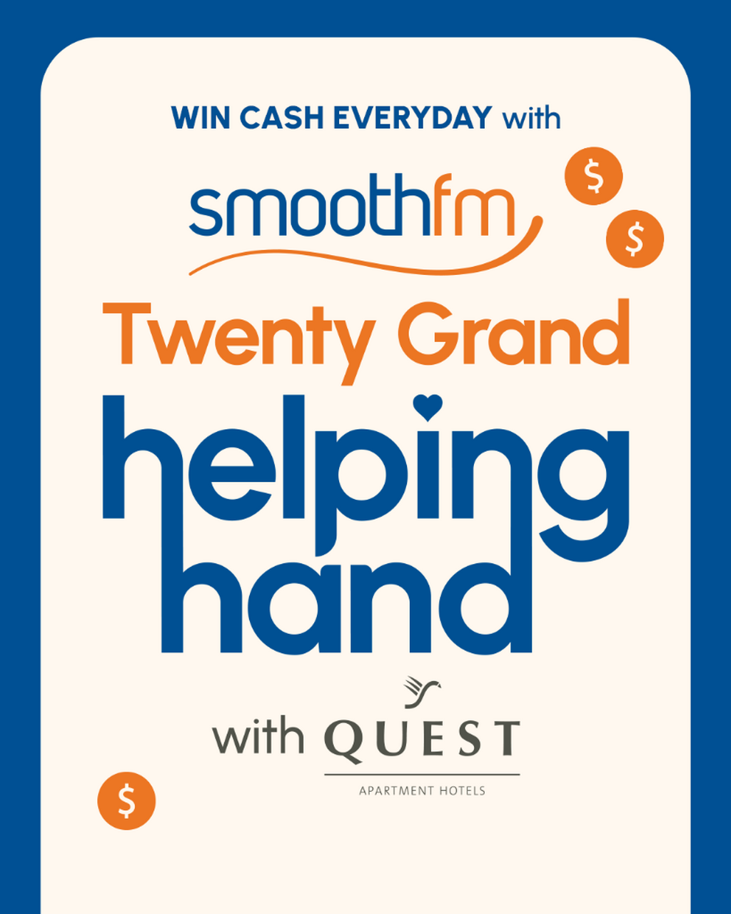 Smooth FM's Twenty Grand Helping Hand With Quest Apartments