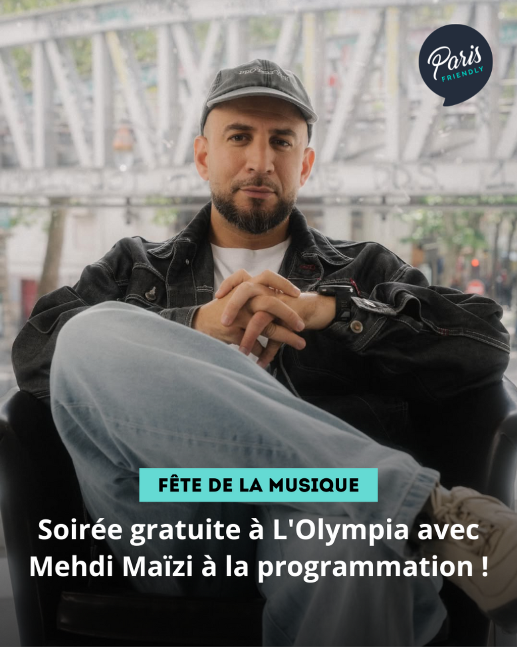 Soir&eacute;e gratuite &agrave; L'Olympia avec Mehdi Ma&iuml;zi &agrave; la programmation !