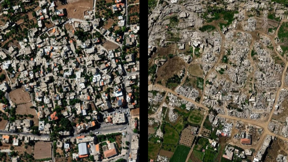 When a Satellite Image Becomes a Form of Return