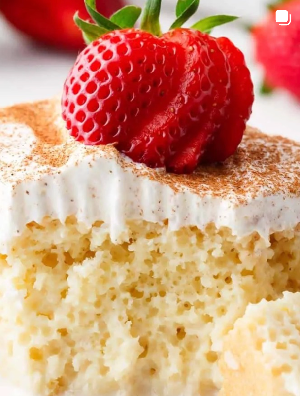 Tres Leches Strawberry Cake Recipe | California Strawberries