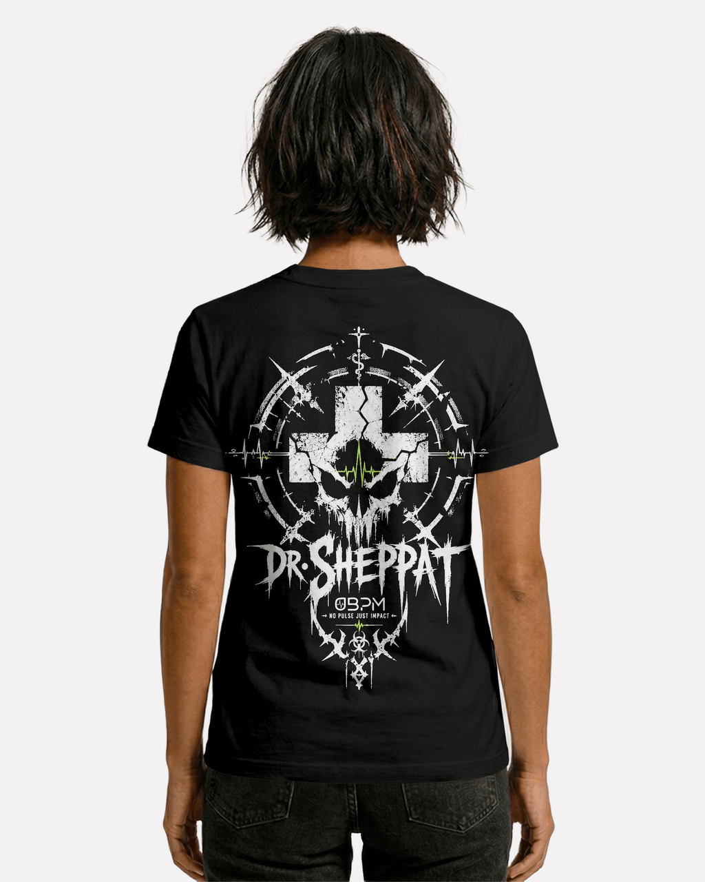 Dr. Sheppat x 0BPM &ndash; Rave Therapy Women Tee