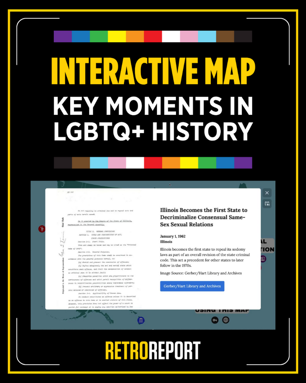 Interactive Map: Key Moments in LGBTQ+ History