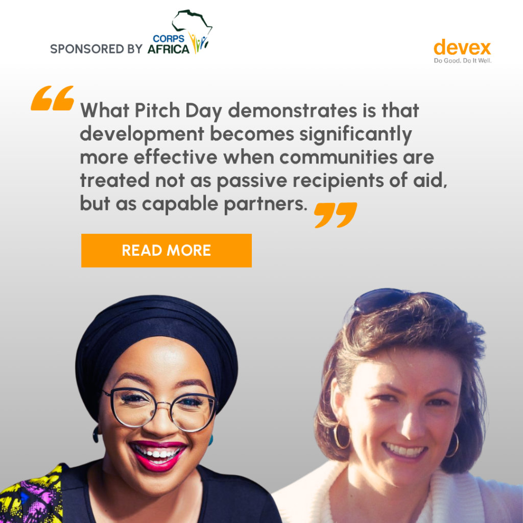 CorpsAfrica&rsquo;s &lsquo;Pitch Days&rsquo; are changing how Africa builds