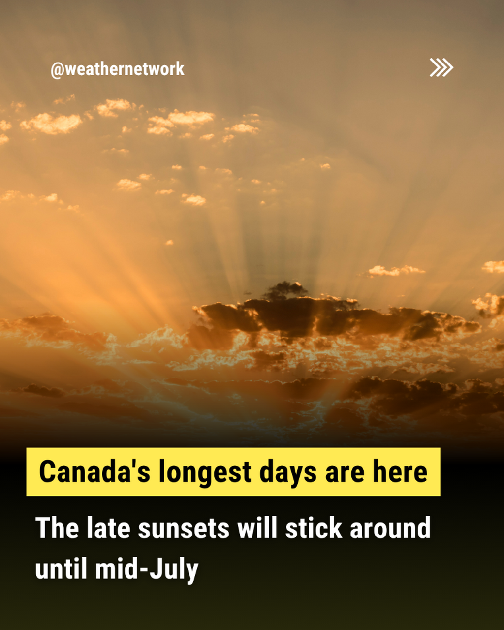  Toronto to enjoy extended daylight with 9 p.m. sunsets approaching