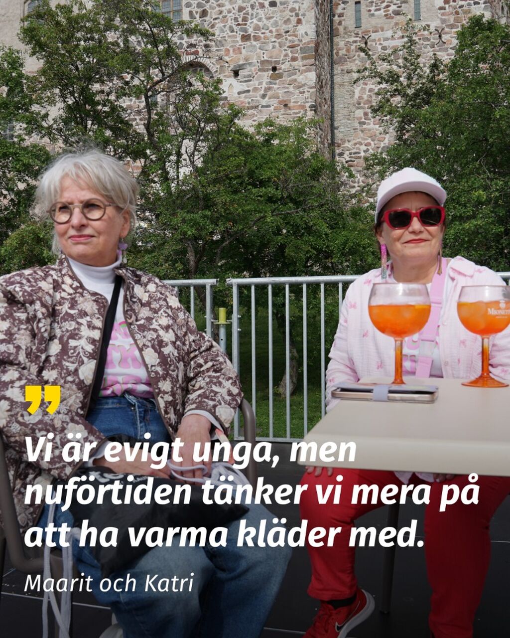 &rdquo;Vi &auml;r evigt unga, men vi har varma kl&auml;der med&rdquo; &ndash; Kes&auml;rauha inleder festivalsommaren