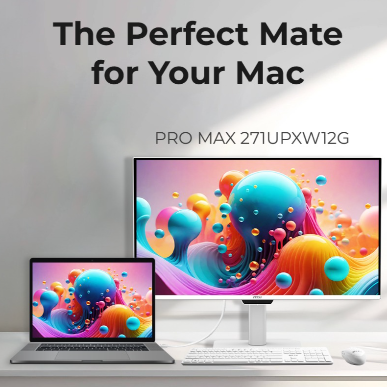 SOCIALS | MSI PRO MAX 271UPXW12I