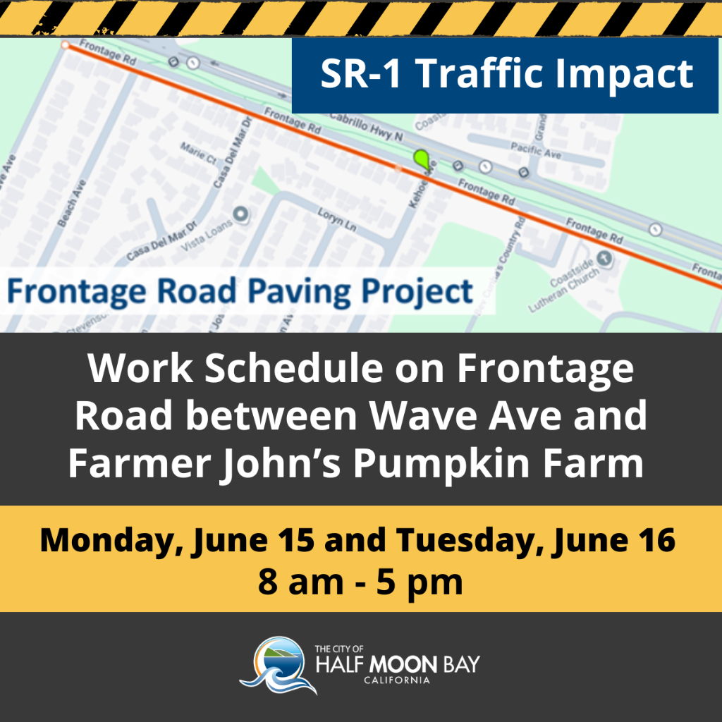 Caltrans Advisory Update Frontage Road