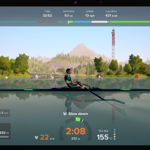 Apps compatibles con Concept2: prueba EXR