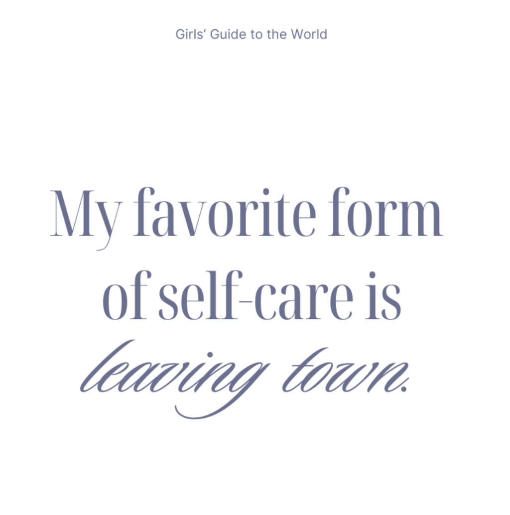June 25: My favorite form of self care