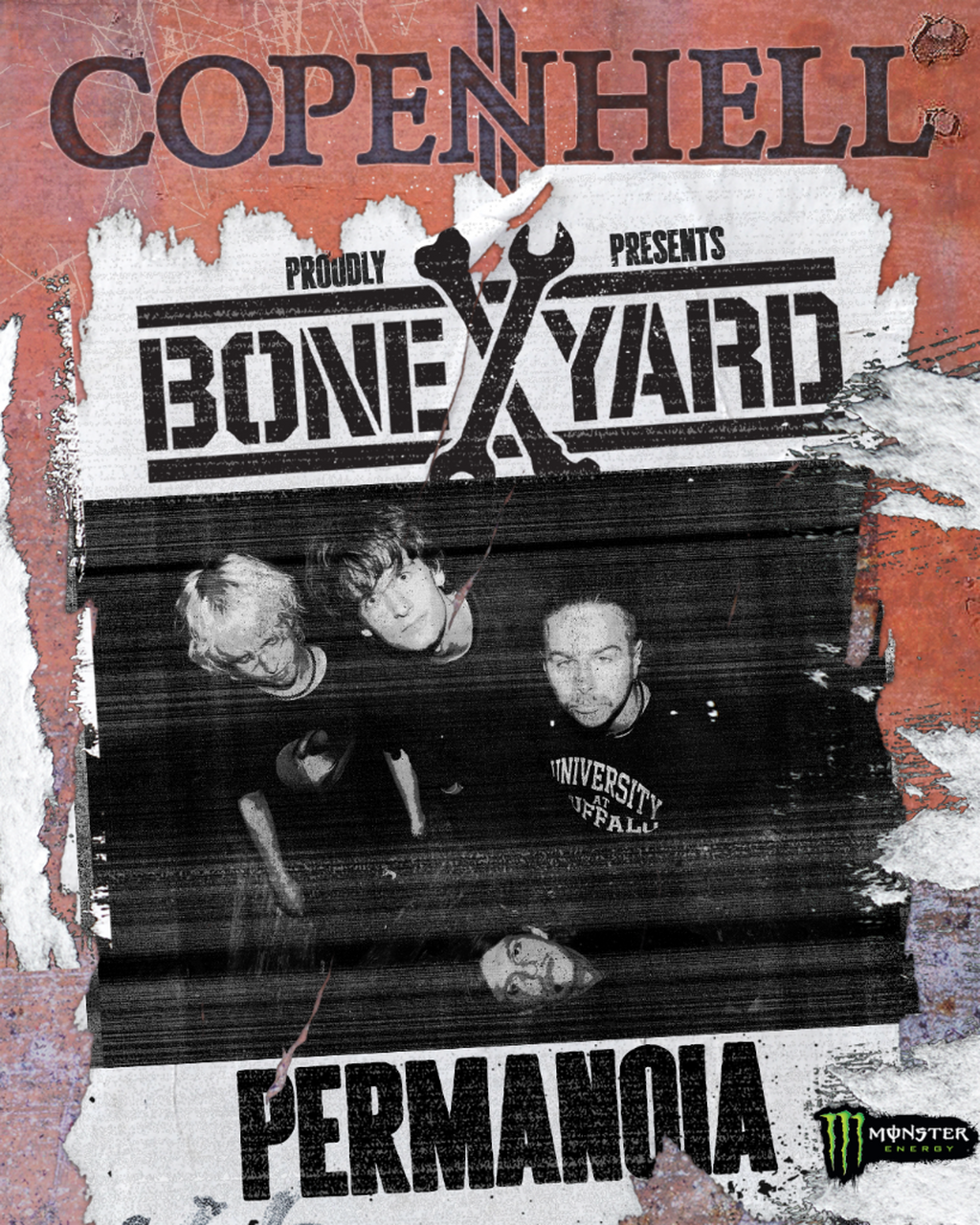 Copenhell 2026 Boneyard stage - Saturday 17:00