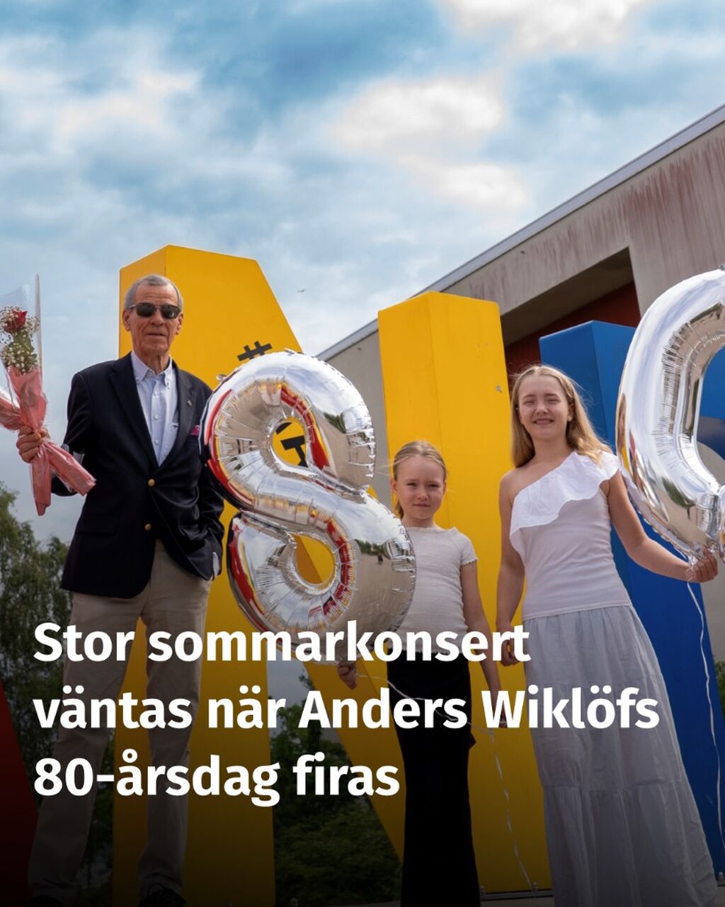 Anders Wikl&ouml;f fyller 80 &aring;r &ndash; bjuder Mariehamn p&aring; rekordstort firande