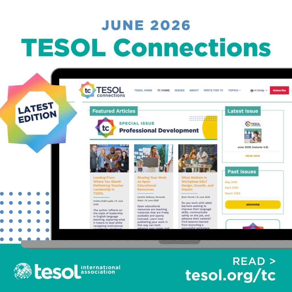 TESOL Connections: June 2026