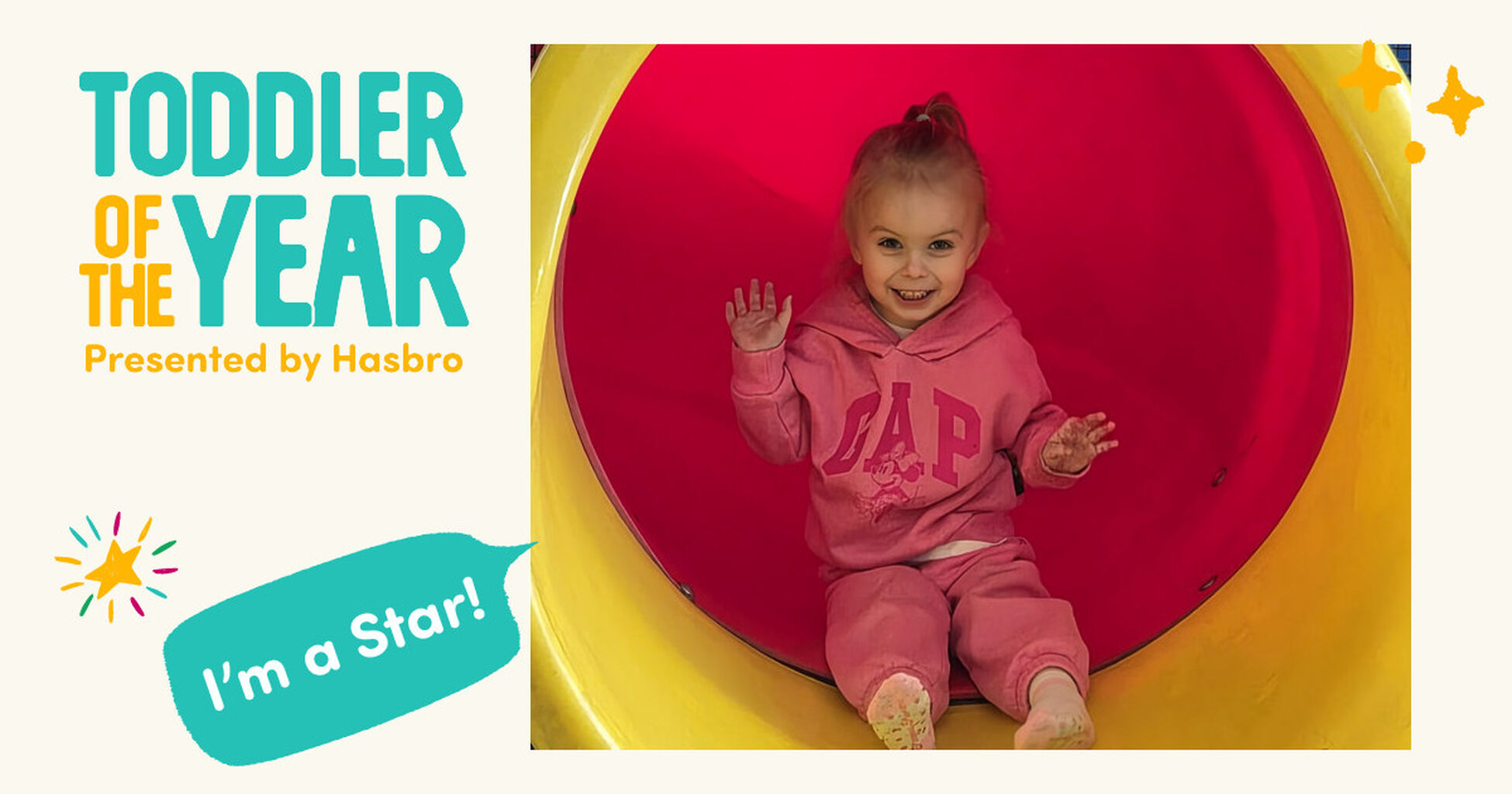 Vote for Ariah to be Toddler of the Year!