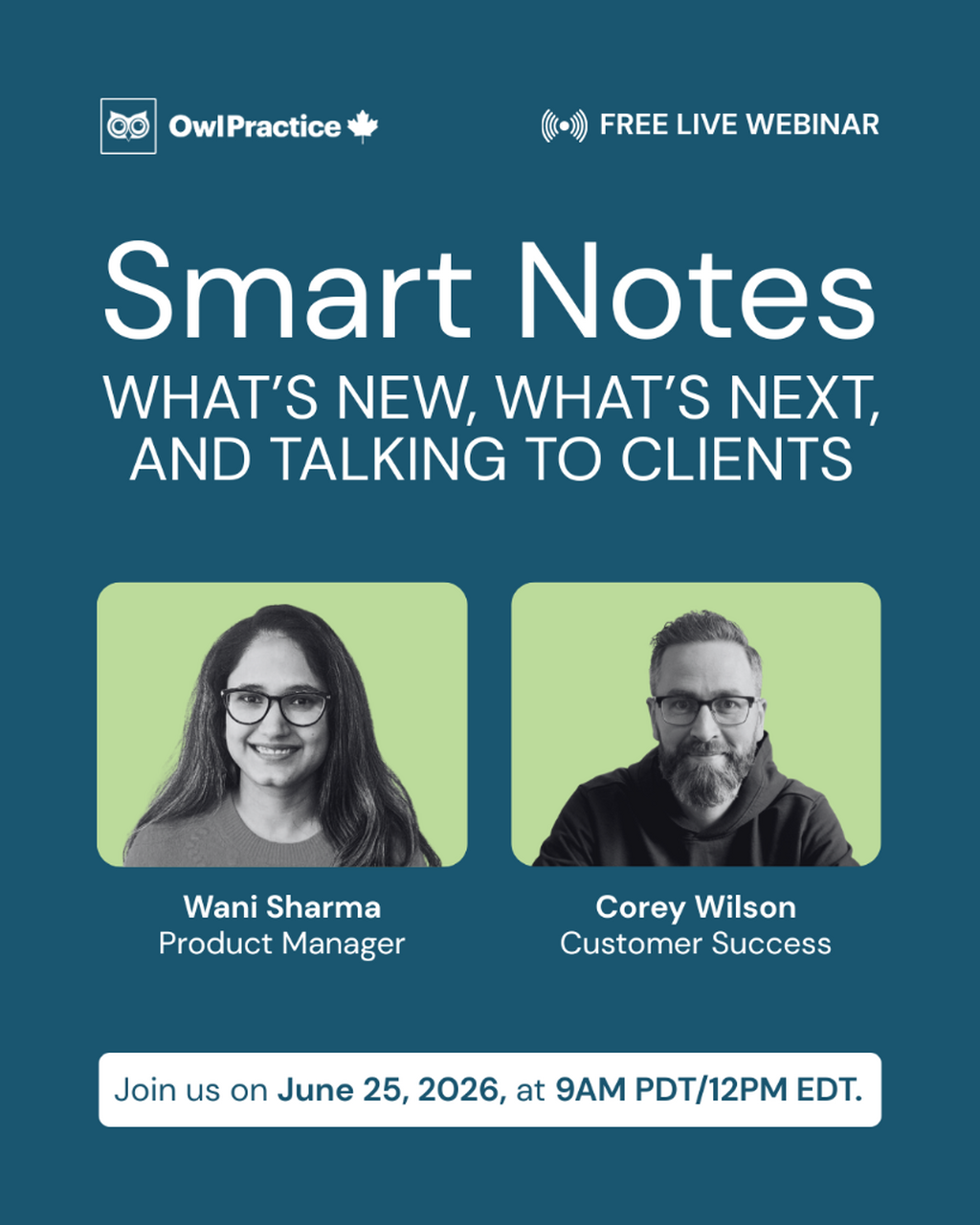 June 25th Webinar: Smart Notes