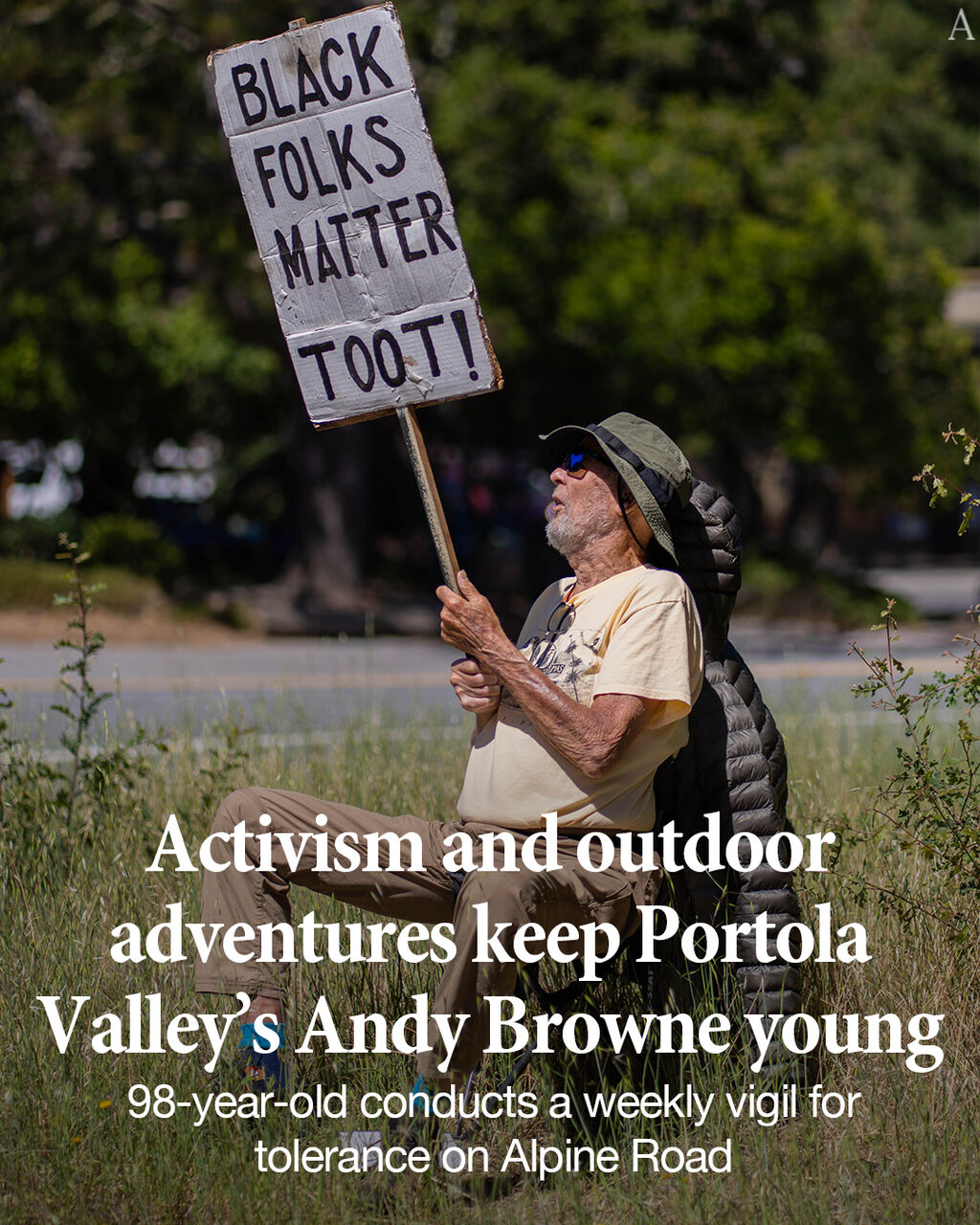 Activism and outdoor adventures keep Portola Valley&rsquo;s Andy Browne young at heart