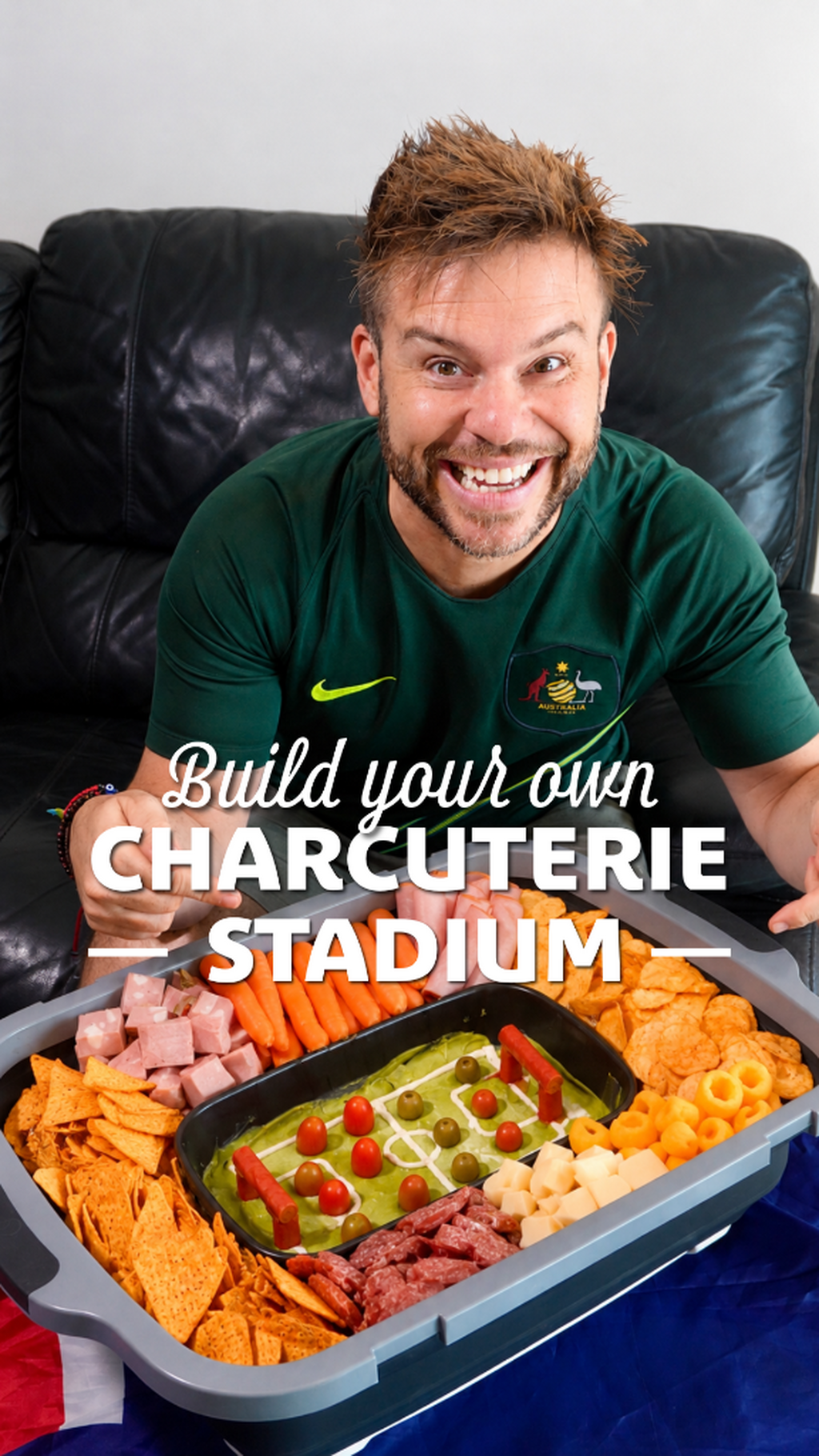 Build Your Own Charcuterie Stadium ⚽🏟️