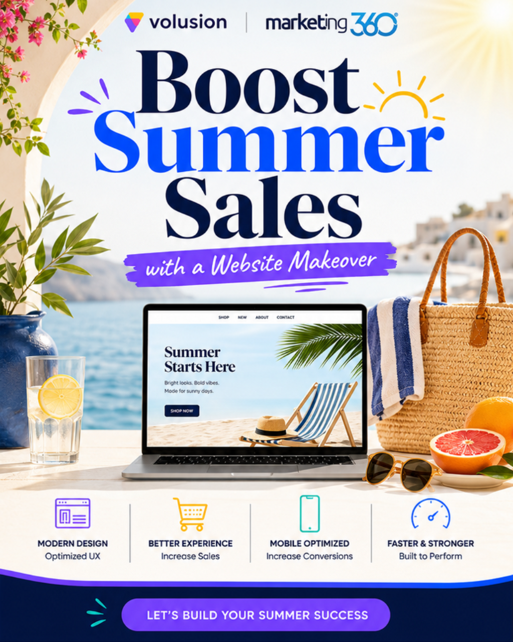 Free Website Mockup with Marketing360