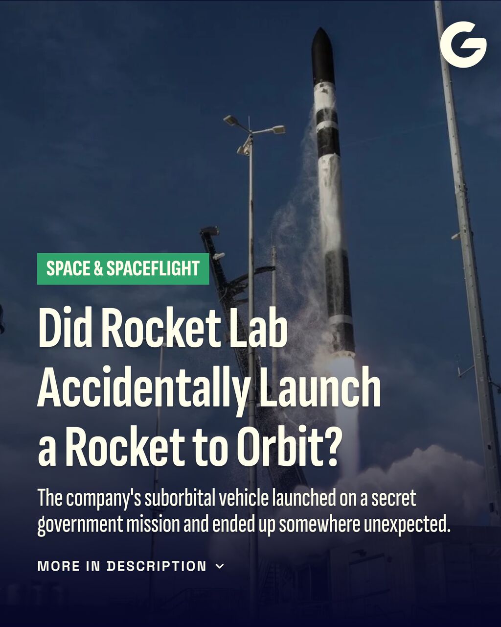Did Rocket Lab Accidentally Launch a Rocket to Orbit?