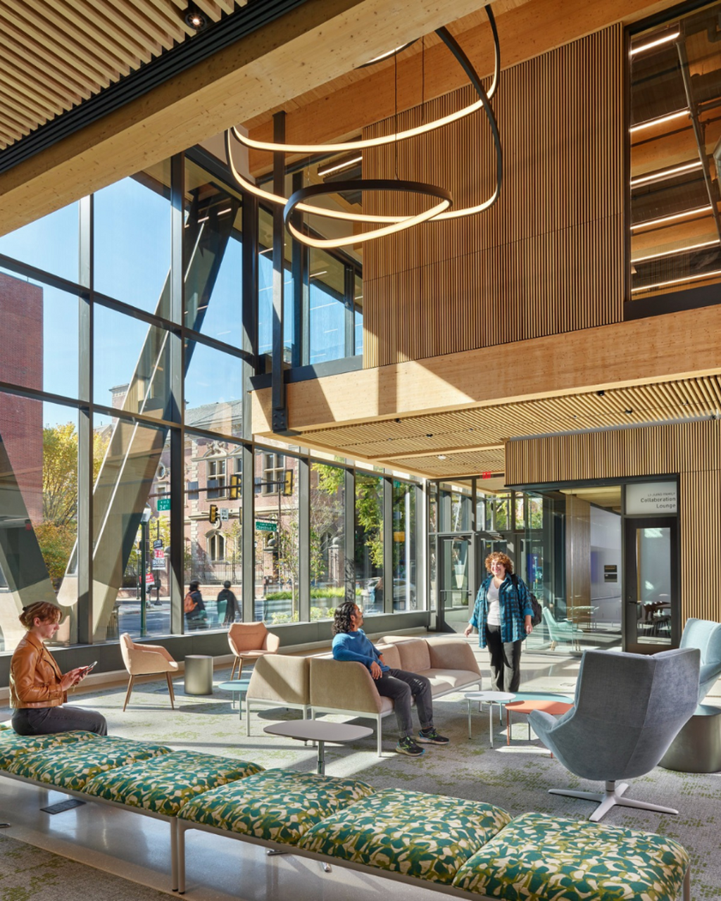 AIA Woodworks Wood in Architecture Award: UPenn Amy Gutmann Hall