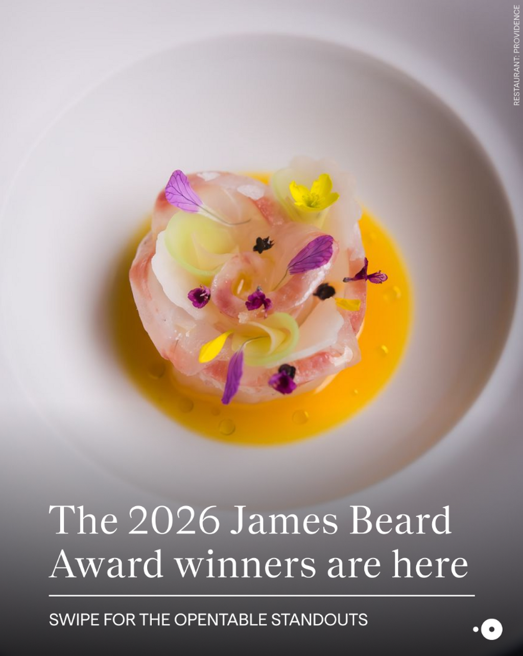 2026 James Beard Winners 