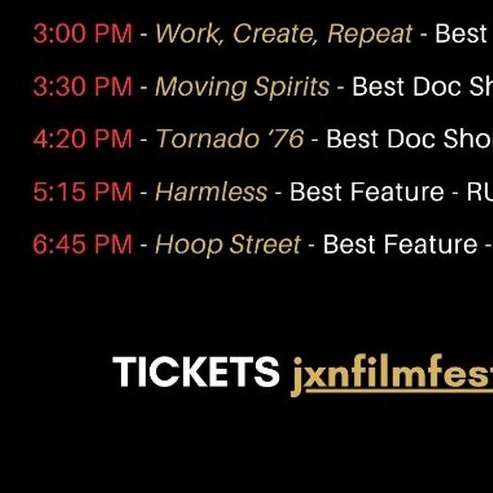 HARMLESS WORLD PREMIERE AT JXN FILM FESTIVAL - CLICK "CHECK AVAILABILITY"