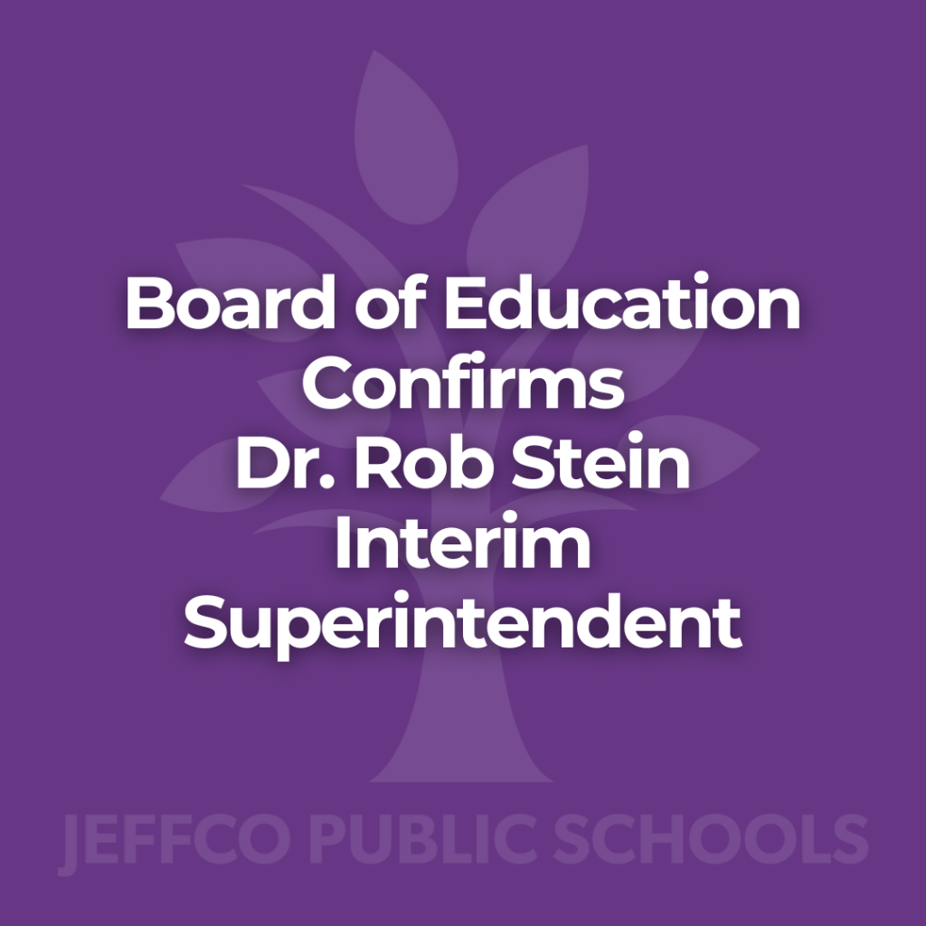 Interim Superintendent Names