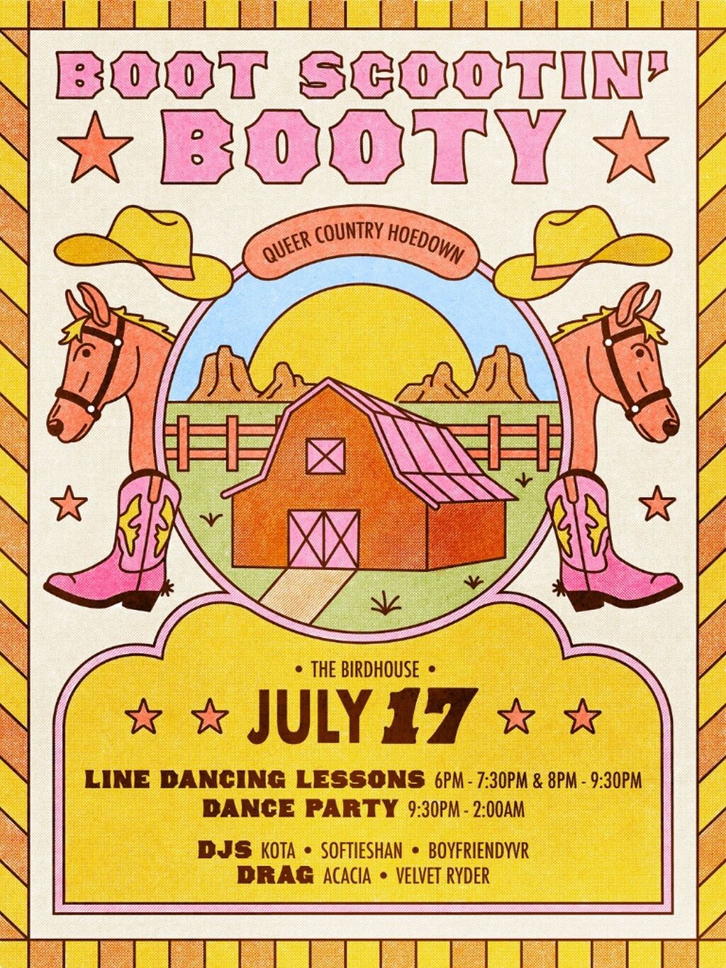 Boot Scootin&rsquo; booty: queer country hoedown